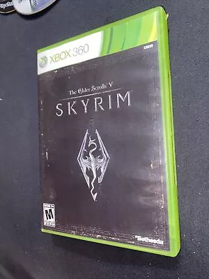 The Elder Scrolls V: Skyrim (Xbox 360 2011) Complete With Manual And Map • $3.99
