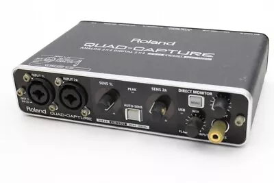 Roland QUAD-CAPTURE UA-55 Audio Interface Used Japan • $99.99