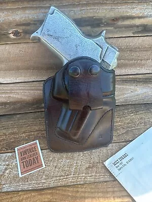 Milt Sparks Idaho City Brown Leather Executives Companion  Holster For S&W 469 • $219