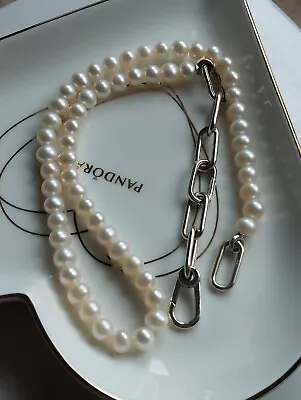 Genuine Pandora ME Freshwater Pearls Necklace • £140