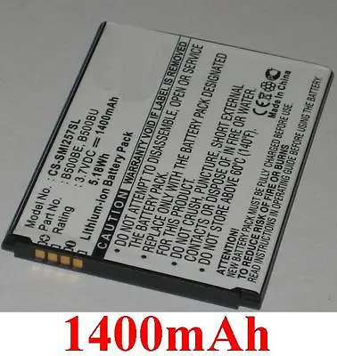 1400mAh Battery Type B500BE B500BU For Samsung SHV-E370 Galaxy S4 Mini • £16.51