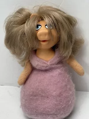 Vintage Muppets Miss Piggy 6  Beanbag Plush Doll Fisher Price Toys 1979 #867 • $8.50