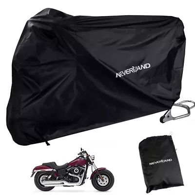 XL Motorcycle Cover Outdoor UV Waterproof For Harley Davidson Sportster 1200 883 • $22.29