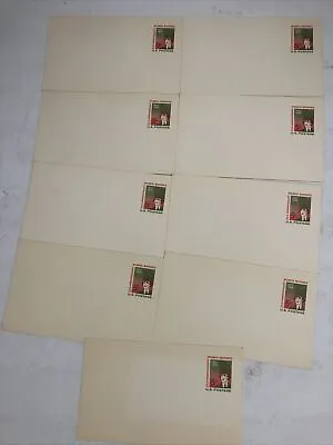 Lot Of 9 1968 Military Postcards 25TH ANNIVERSARY WOMEN MARINES USMC • $13.50