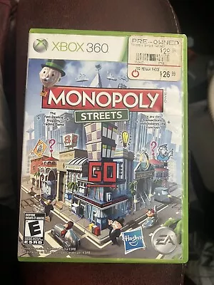 Monopoly Streets (Microsoft Xbox 360 2010) • $10