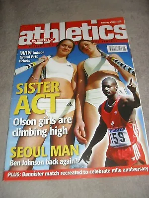 £0.99 • Buy Athletics Weekly Issue February 2004 Olson Sisters.