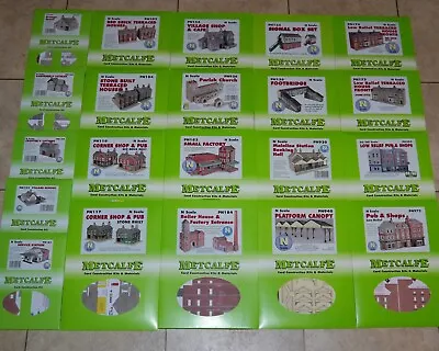 Metcalfe N Gauge 1:148 Scale Card Kits - Multi-listing - Many To Choose From • £14.95