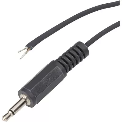 BKL 1101047 Audio/NF Cable With 2.5 Mm Mono Straight Jack Plug • £4.24