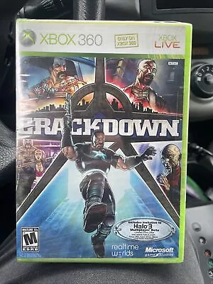 Crackdown Xbox 360 -* SEALED* Halo 3 Beta • $31