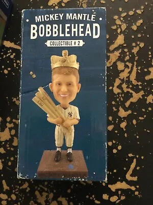 Mickey Mantle Bobblehead 2016 New York Yankees Collectible #2 Yankee Stadium • $185