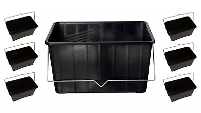 £6.95 • Buy Lynwood 15 Litre 3 Gallon Rectangular Paint Bucket Scuttle Or Paste Water Bucket
