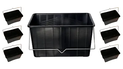 Lynwood 15 Litre 3 Gallon Rectangular Paint Bucket Scuttle Or Paste Water Bucket • £7.39