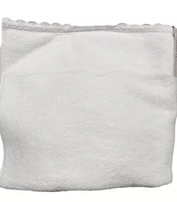 Laura Ashley White Bath Towels Set Of 2   30”x54”  • $50