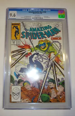 Amazing Spider-Man #299 CGC 9.6 White Pages 1st Venom Cameo McFarlane 1988 • $179.99