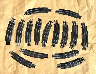 BACHMANN ~ 15 CURVED RERAILER TRACK ~ Code 80 ~ Mayhayred Trains N Scale Lot • $0.01