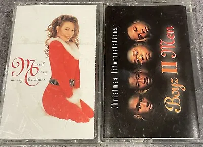 Merry Christmas Mariah Carey (1994) Christmas Interpretations Boys II Men (1993) • $15