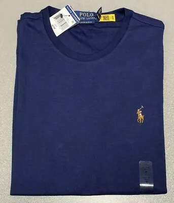 Polo Ralph Lauren Mens CUSTOM SLIM FIT CREWNECK TEE T Shirt Brand New With Tags • $39.99