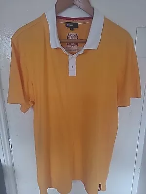 Galatasaray 1905 Ali Sami Yen Polo Yellow Shirt Xl • £24