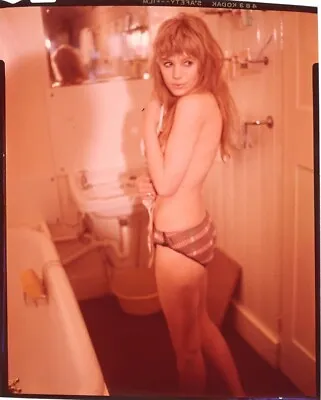 Marianne Faithfull Breathtaking Risque Underwear 1967 Original 5x4 Transparency • $69.99