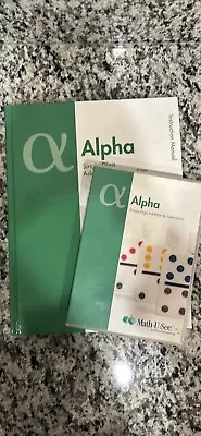 Math U See Alpha Set (no Student Workbook) • $15