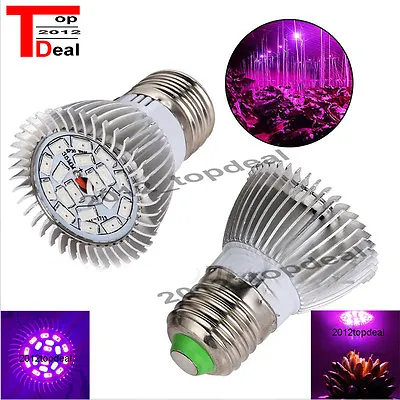 18W Full Spectrum Led Grow Light E27Led Growing Spotlight Lamp Bulb For Flower • $3.71