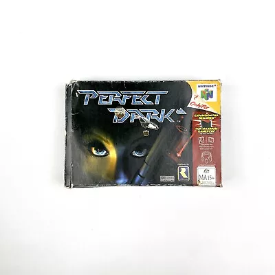 Perfect Dark Box Only | N64 | PAL | Nintendo 64 | Aus PAL | Tracked Postage • $34.97