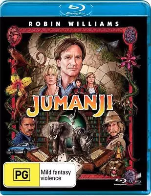 Jumanji : Anniversary Edition (Blu-Ray 1995) Adventure Comedy Family Robin Willi • $9.95