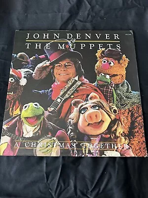 John Denver And The Muppets – A Christmas Together 1979 LP AFL1-3451. VG • $15