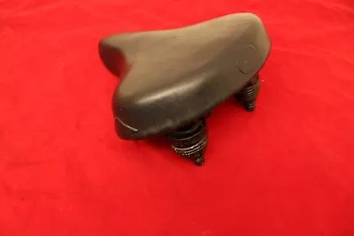 Vintage Mesinger Saddle Seat Black With Guts Bicycle Bike Retro  • $24.99