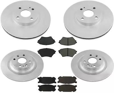 Brake Rotors And Brake Pads For Mazda Miata MX-5 2001-2002 Sport Suspension • $170