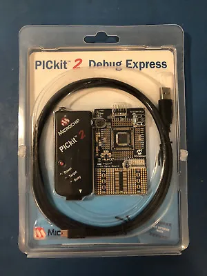 Authentic Microchip PICkit 2 USB Debug Express Development Programmer ** NEW ** • $179.99