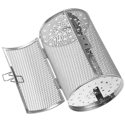 Stainless Steel Rotisserie Basket For BBQ And Baking- • $22.88