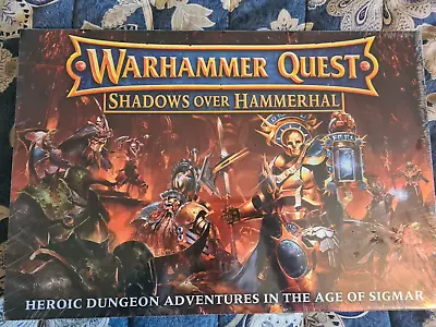 Warhammer Quest Shadows Over Hammerhal. BRAND NEW IN BOX - SEALED • £56