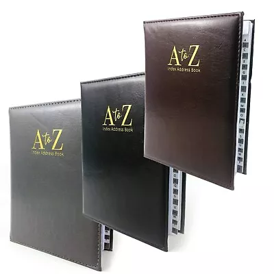 A5 Address Book A-Z Index Telephone Notes Birthday Address Dairy Organiser Offic • £6.50