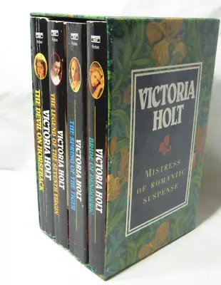 VICTORIA HOLT BOX SET * 1996 Set Of 4 PB Books * Romance Supsense • $8.97