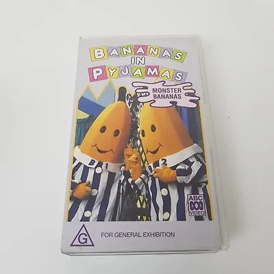 Bananas In Pyjamas - Monster Bananas (VHS 1994) PAL • $16.99