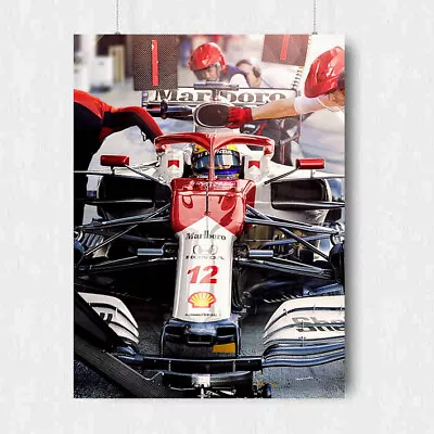  Senna Poster F1 Racing Pitstop Legend Wall Art A3 A4 • £8.95