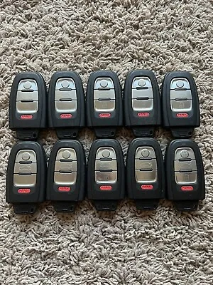 Lot Of 10 Audi Prox Oem Smart Key Remote Fob Fcc: Iyzfbsb802 B&g Chip Excellent! • $274.95