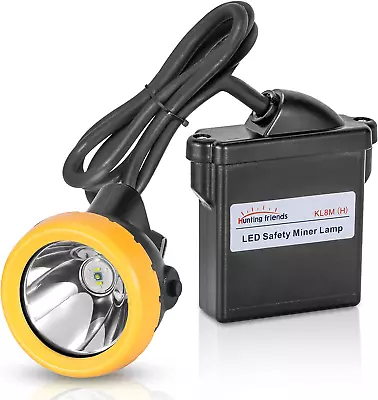 Superbright Safety Mining Light High Lumens Led Mine Headlight Reachargable He • $186.99