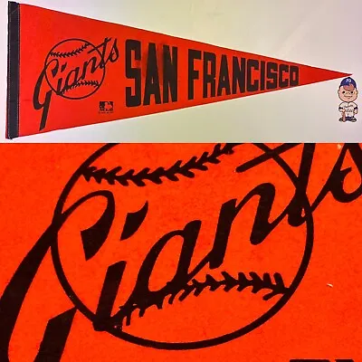 1969 San Francisco Giants 11x29 Baseball Vintage Pennant MLB Golden Gate SF • $34.95