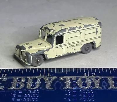 Vintage Matchbox Lesney - Moko Daimler Ambulance #14 - Restore Repair - Van 1956 • $8.46