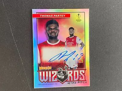 Thomas Partey 2021 Topps Merlin Auto Autograph Arsenal 50/100 C26 • $0.89