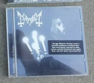 Black Metal Rock Music CD Mayhem Live In Leipzig Official • $25.99