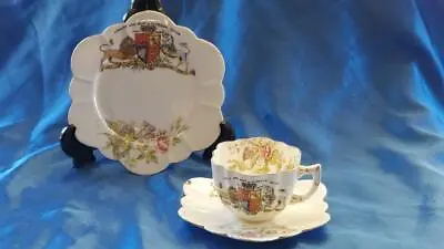 Foley Pre Shelley QUEEN VICTORIA  Diamond Jubilee 1897  Trio Cup Saucer Plate • £16.98