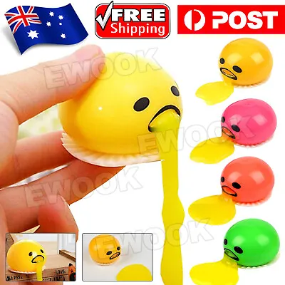 $9.95 • Buy Squishy Puking Egg Yolk Squeeze Ball With Yellow Goop Anti-Stress Relief Toy