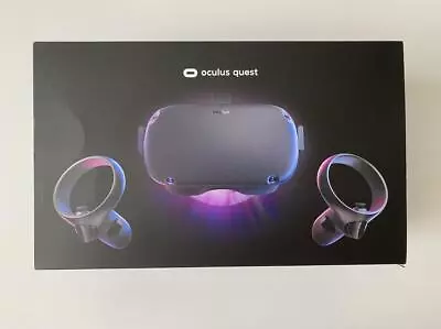 Meta Oculus Quest All-In-One VR Headset Black 64GB Boxed • $349.50