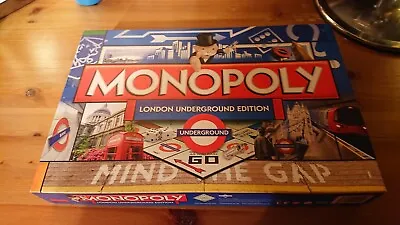 Complete Monopoly London Underground Edition . By Hasbro.  • £20