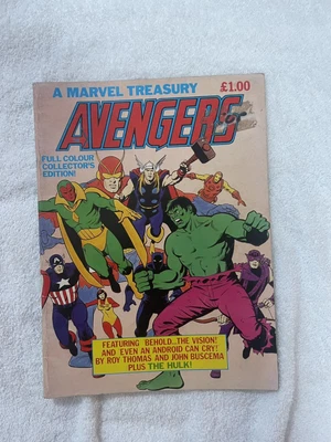 £9.99 • Buy A Marvel Treasury Avengers Edition Rare Vintage 1983 Comic Book Sold As Seen
