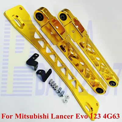 Rear Lower Suspension Control Arm Brace Kit FOR Mitsubishi Lancer EVO 1 2 3 4G63 • $115.50