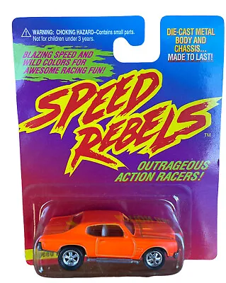 $10.99 • Buy Johnny Lightning Speed Rebels Speed King Orange 1/64 Scale Chevelle